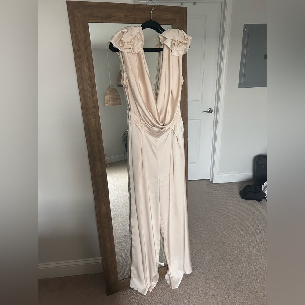 ASOS Luxe Bridal Jumpsuit
